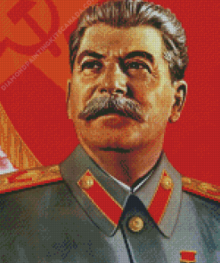 Joseph Vissarionovich Stalin Diamond Painting