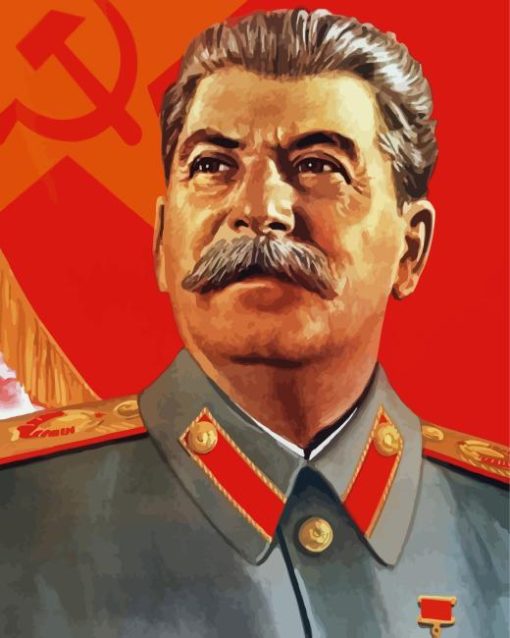 Joseph Vissarionovich Stalin Diamond Painting