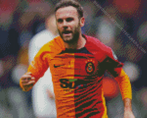 Juan Mata Galatasaray Player Diamond Painting