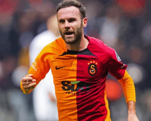 Juan Mata Galatasaray Player Diamond Painting