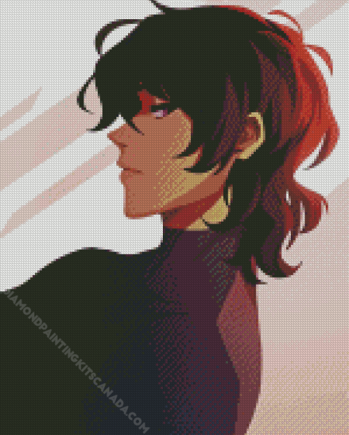 Keith Kogane Side Profile Diamond Painting