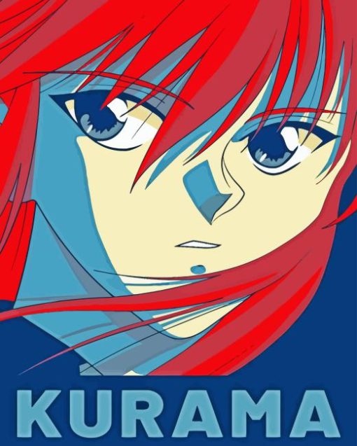 Kurama YuYu Hakusho Anime Diamond Painting