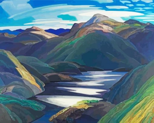 Light and Shadow by Franklin Carmichael Diamond Painting