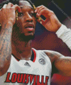 Louisville Cardinals Basketball Diamond Painting