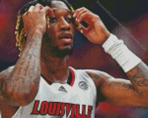 Louisville Cardinals Basketball Diamond Painting