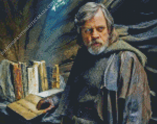 Luke From The Last Jedi Diamond Painting