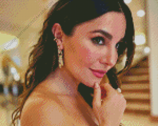 Martha Higareda Side Profile Diamond Painting