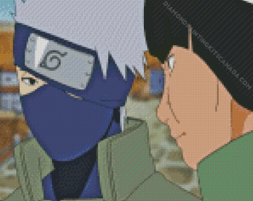 Might Guy and Kakashi Diamond Painting