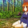 Miho Nishizumi Anime Character Diamond Painting