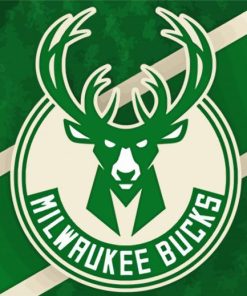 Milwaukee Bucks Logo Diamond Painting