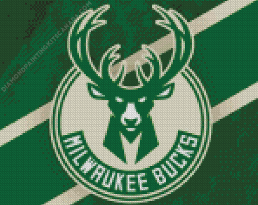 Milwaukee Bucks Logo Diamond Painting