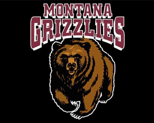 Montana Grizzlies Logo Diamond Painting