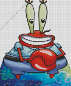 Mr Krabs From Spongebob Squarepants Diamond Painting