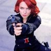 Natasha Romanoff Black Widow Diamond Painting