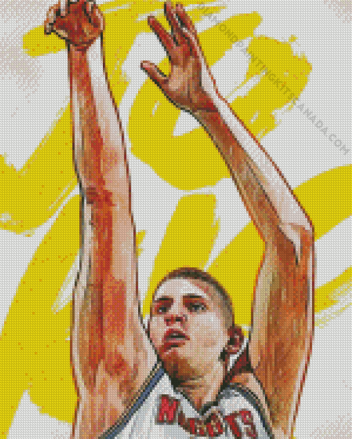 Nikola Jokic Diamond Painting