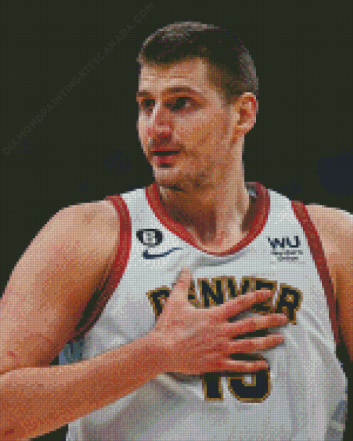 Nikola Jokic Player Diamond Painting