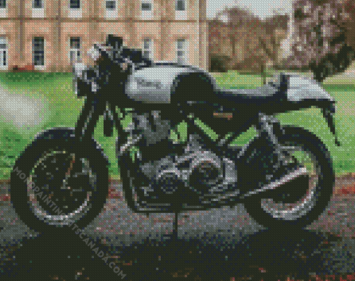 Norton Motorcycle Diamond Painting