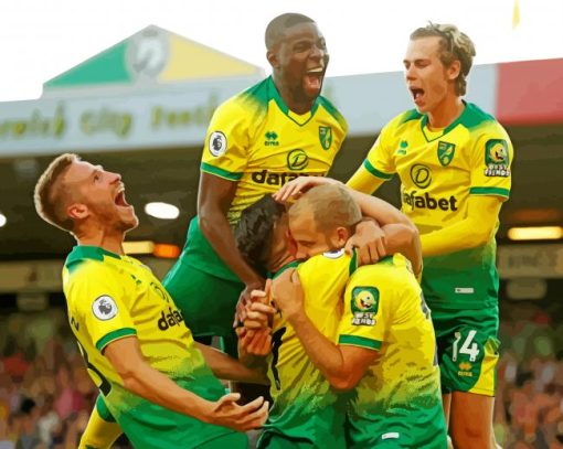 Norwich City FC Diamond Painting