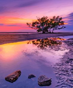 Nudgee Beach Diamond Painting