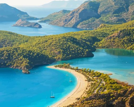 Oludeniz Turkey Diamond Painting