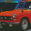 Orange Daihatsu Diamond Painting