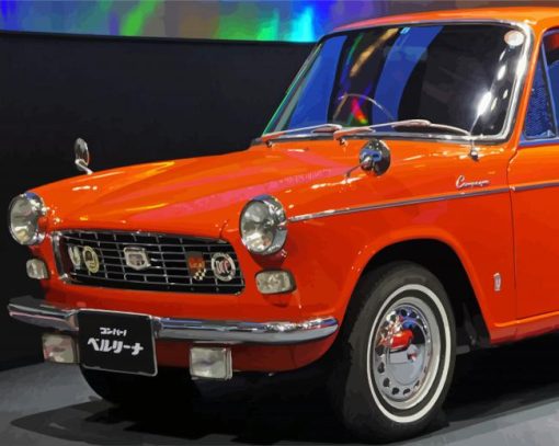 Orange Daihatsu Diamond Painting