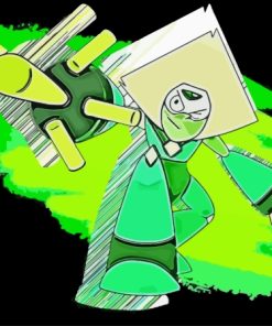 Peridot Cartoon Art Diamond Painting