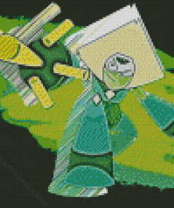 Peridot Cartoon Art Diamond Painting