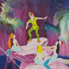 Peter Pan The Mermaids Diamond Painting