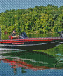 Phoenix Bass Boat Diamond Painting