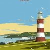 Plymouth Hoe Devon Poster Diamond Painting