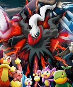 Pokemon Rise Of Darkrai Diamond Painting