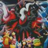 Pokemon Rise Of Darkrai Diamond Painting