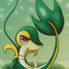 Pokemon Snivy Diamond Painting