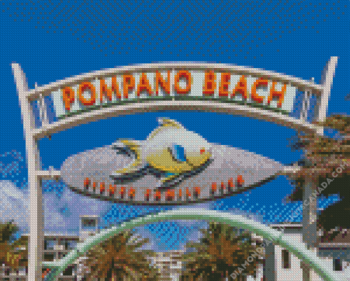 Pompano Beach Diamond Painting