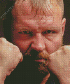 Professional Wrestler Jon Moxley Diamond Painting