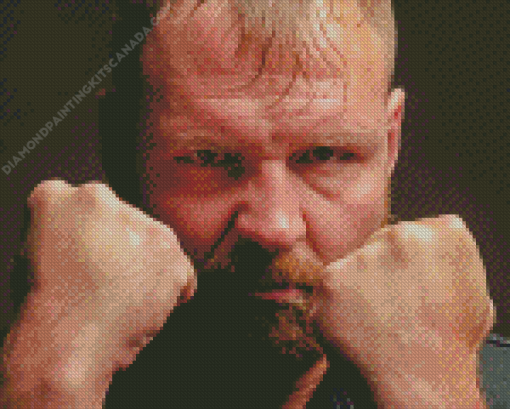 Professional Wrestler Jon Moxley Diamond Painting