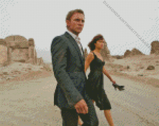 Quantum of Solace Diamond Painting