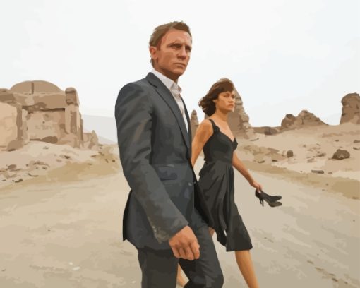 Quantum of Solace Diamond Painting