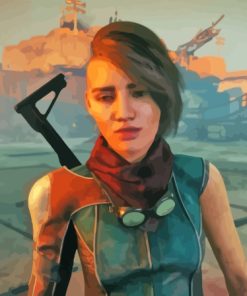 Rage 2 Game Character Diamond Painting