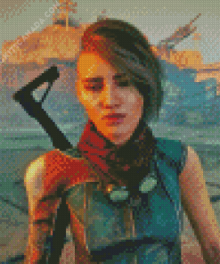 Rage 2 Game Character Diamond Painting