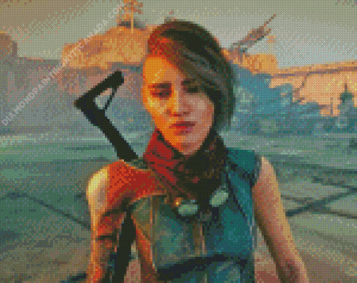 Rage 2 Game Character Diamond Painting