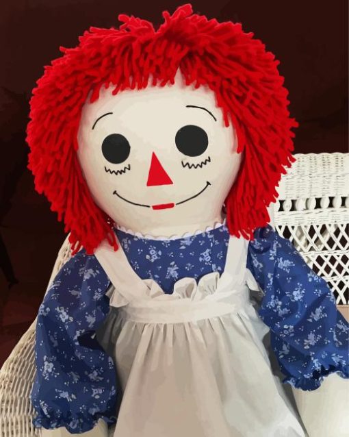 Raggedy Ann Cartoon Character Diamond Painting