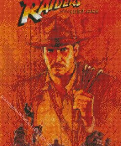 Raiders of the Lost Ark Movie Diamond Painting