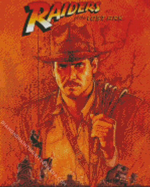 Raiders of the Lost Ark Movie Diamond Painting