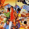 Red Dawn Characters Art Diamond Painting