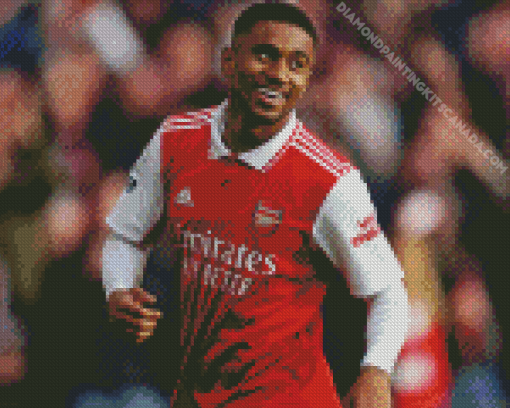 Reiss Nelson Smiling Diamond Painting