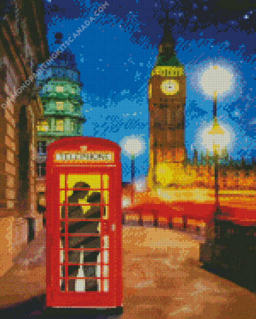 Romantic London Diamond Painting