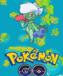 Roserade Pokemon Go Poster Diamond Painting