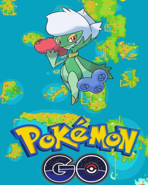 Roserade Pokemon Go Poster Diamond Painting